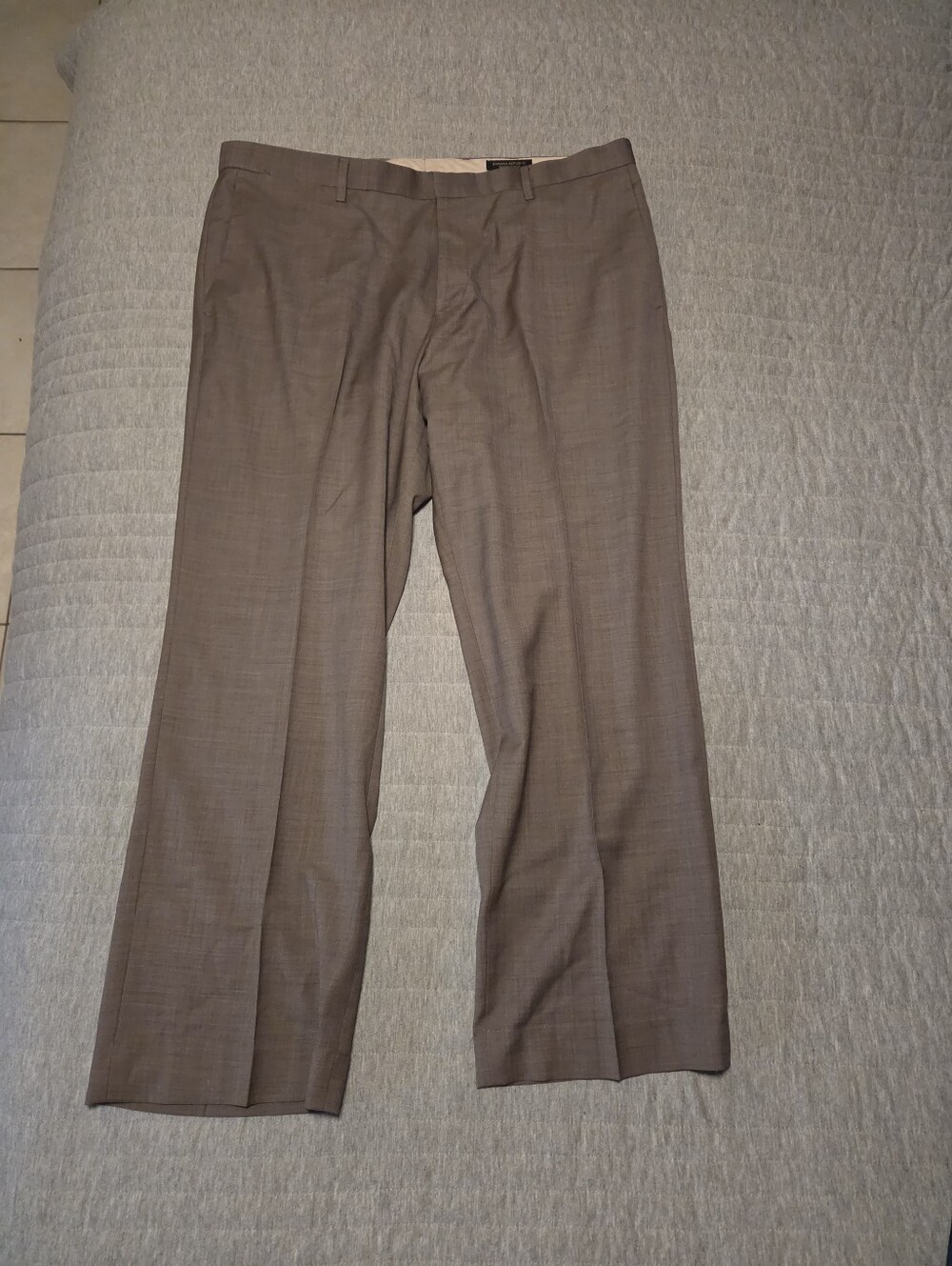 Banana Republic Brown Men's Dress Pants — Slim Straight Trousers